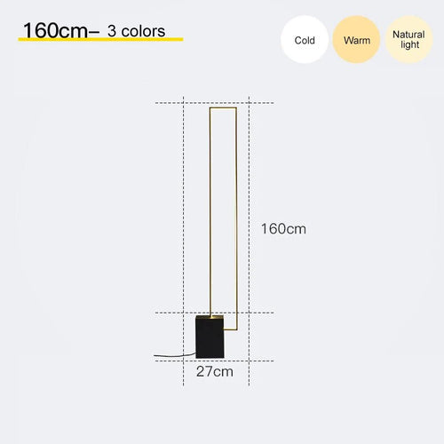 Lampadaire Design Minimaliste Bureau Étude - vue 8 sur 7