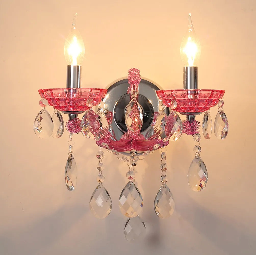 applique murale en cristal moderne pour décoration intérieure - vue 3 sur 12
