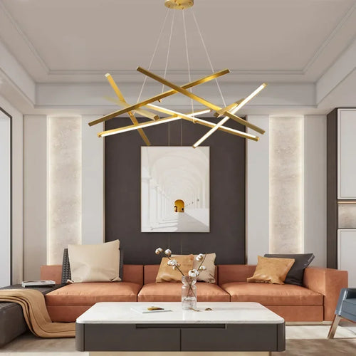 suspension à led moderne pour décoration intérieure élégante - vue 3 sur 8