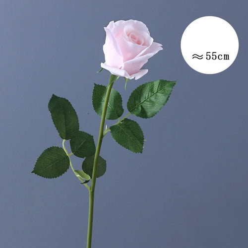 fleur de rose artificielle en latex pour mariage décoration et événements - vue 15 sur 14