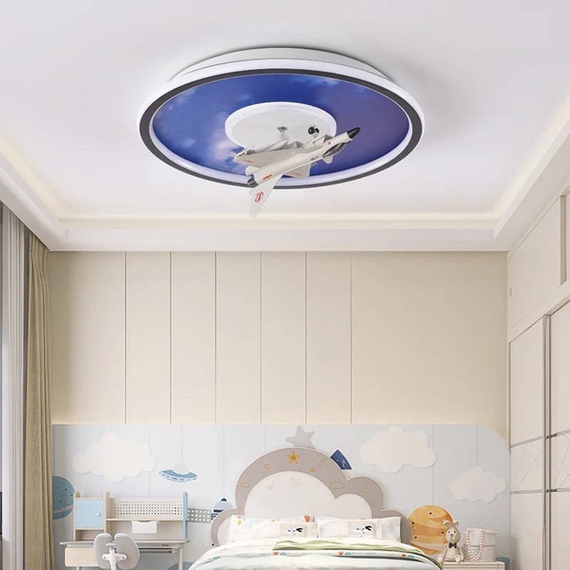 plafonnier moderne pour chambre d'enfants et décoration intérieure - vue 6 sur 8