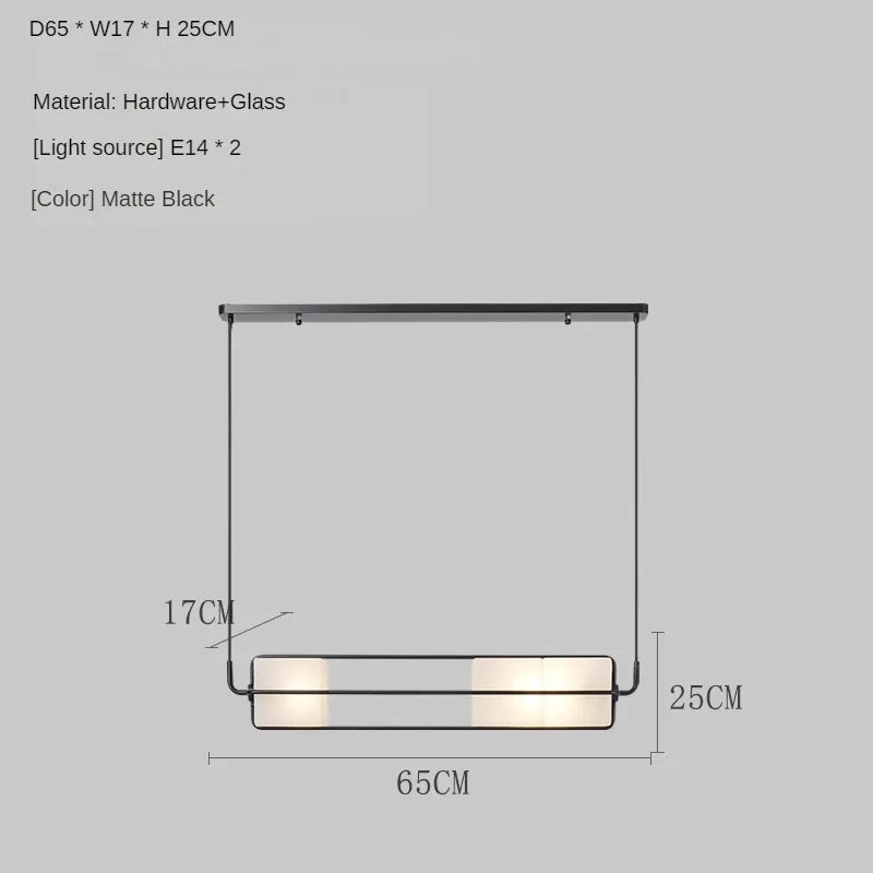suspension en verre moderne pour éclairage de luxe intérieur - vue 9 sur 9