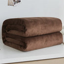 Plaid polaire flanelle doux chaud pour lit canapé
