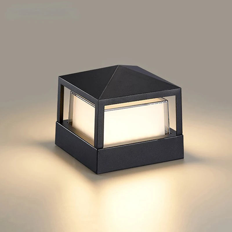 pack poteaux lumineux led extérieurs étanches haute luminosité - vue 3 sur 7