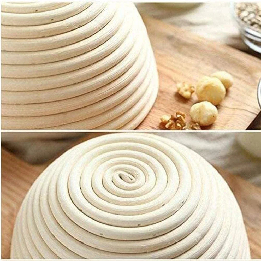 corbeille à pain en rotin panier pour cuisson et fermentation - vue 10 sur 18