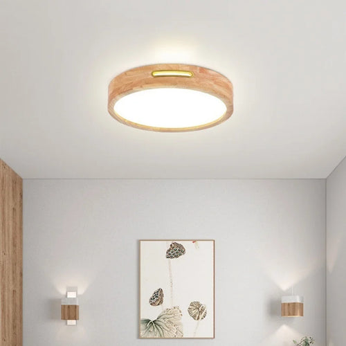 plafonnier led moderne simple rond carré décoratif idéal - vue 4 sur 14