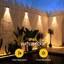 lampes solaires extérieures à led ultra lumineuses pour jardin
