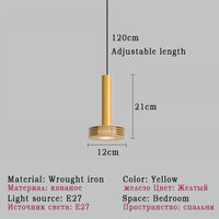 suspension nordique en forme de microphone pour décoration intérieure