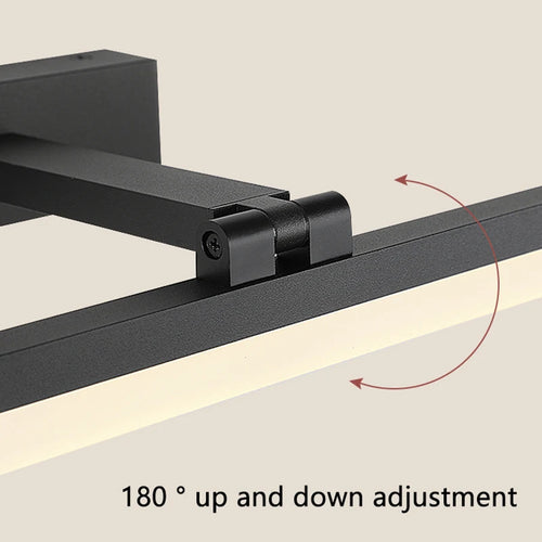 lampe led moderne pour miroir de vanité et vestiaire - vue 6 sur 23