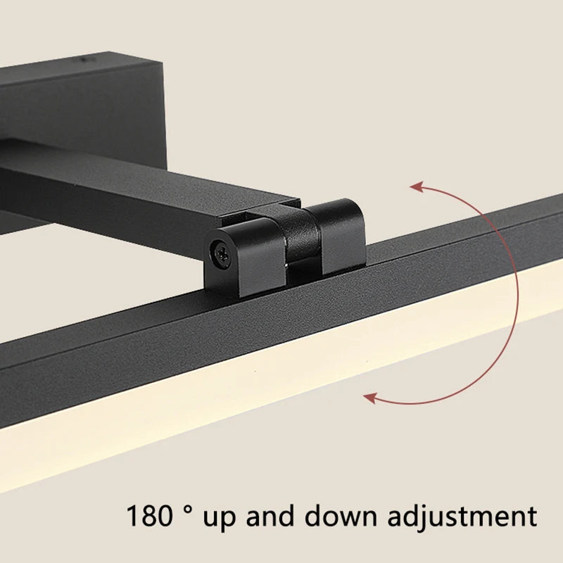 lampe led moderne pour miroir de vanité et vestiaire - vue 5 sur 23