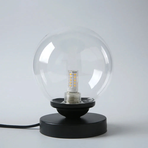 lampe de lecture led en verre doré pour décoration intérieure - vue 9 sur 8