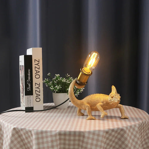 lampe de table lézard nordique décorative moderne pour intérieur - vue 4 sur 8