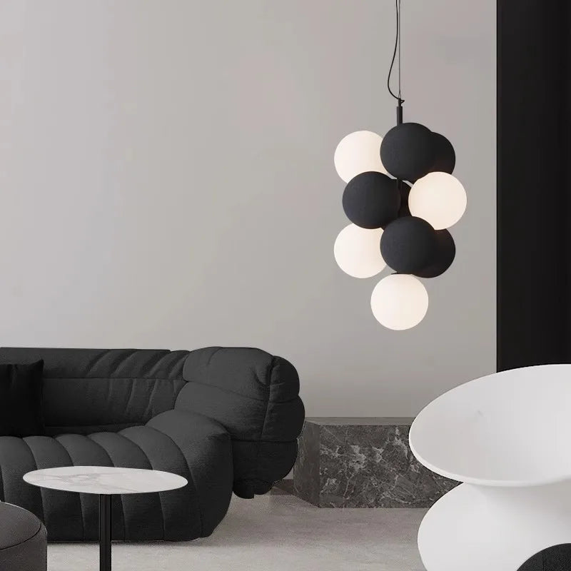 lustre moderne et créatif en led pour cuisine et intérieur - vue 3 sur 12