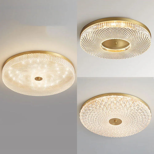 plafonnier led rond en acrylique design moderne pour maison - vue 5 sur 13