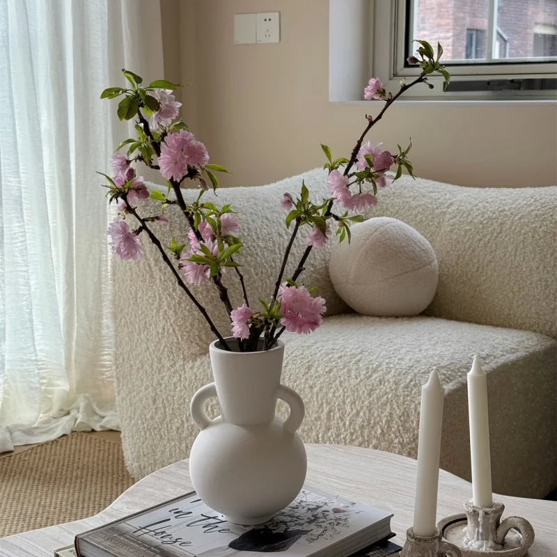 vases en céramique nordiques pour décoration florale élégante - vue 4 sur 7