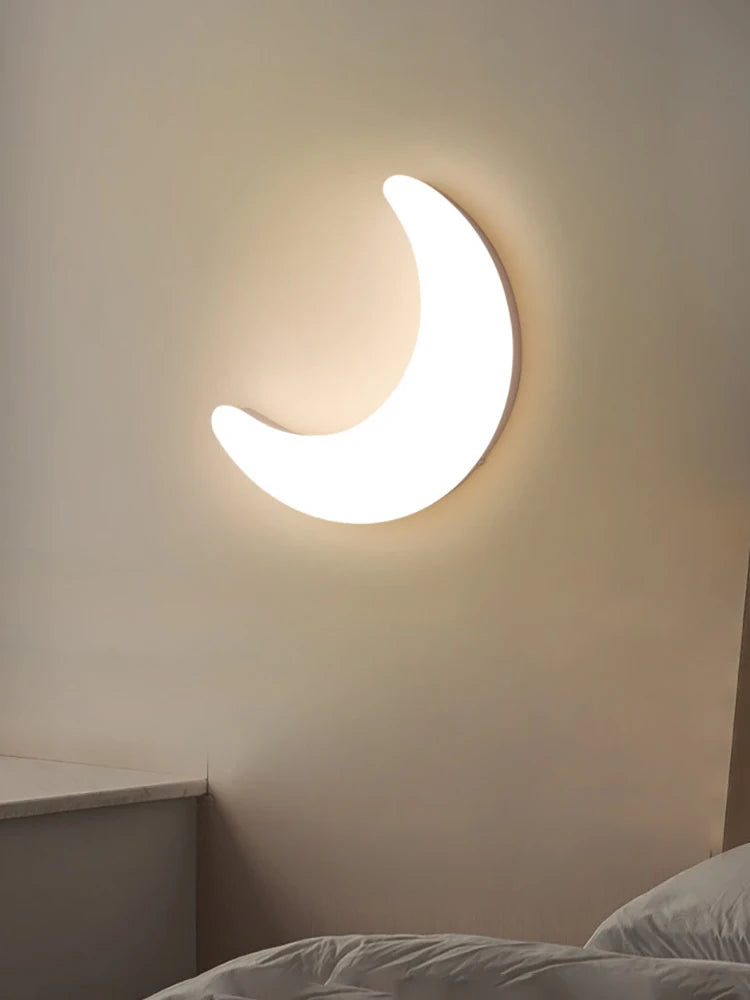 applique murale led en croissant d'intérieur simple - vue 6 sur 8