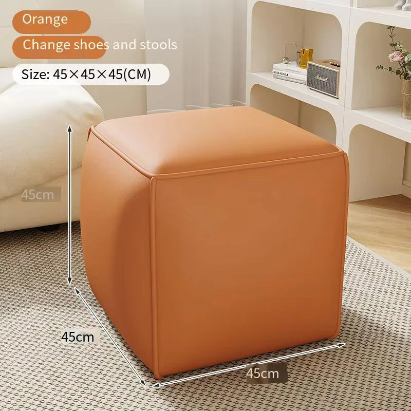 tabouret léger moderne pour entrée salon ou chambre - vue 9 sur 18