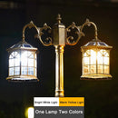 Lampadaire solaire de Style européen