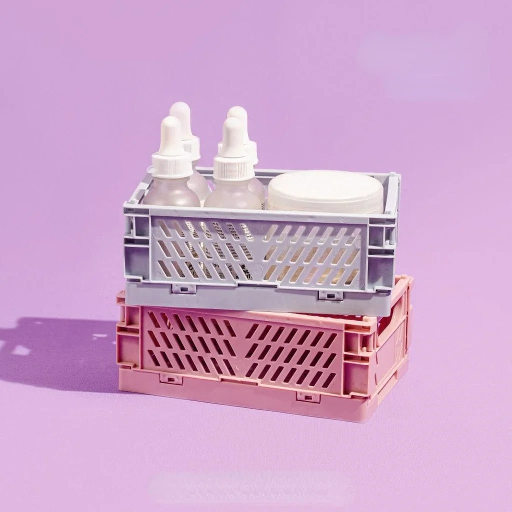panier de rangement pliable pour maquillage bijoux jouets et plus - vue 4 sur 28
