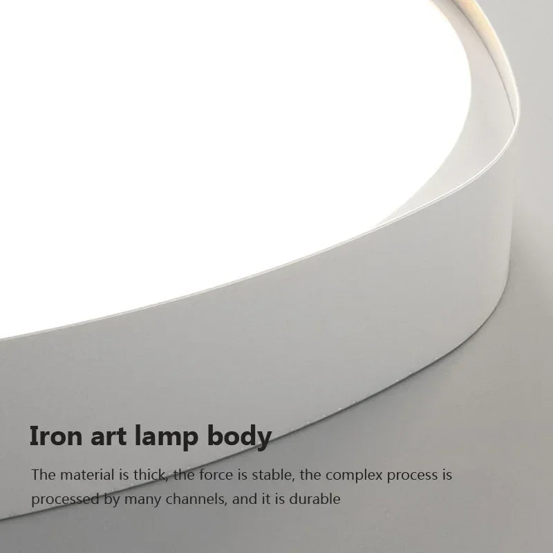 lustre led moderne minimaliste pour intérieur - vue 5 sur 8