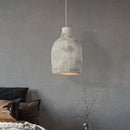 suspension led design rétro nordique wabi sabi pour décoration maison
