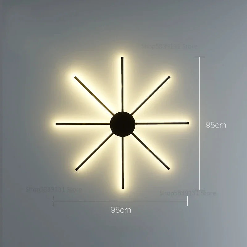 applique murale moderne créative pour décoration intérieure élégante - vue 20 sur 22