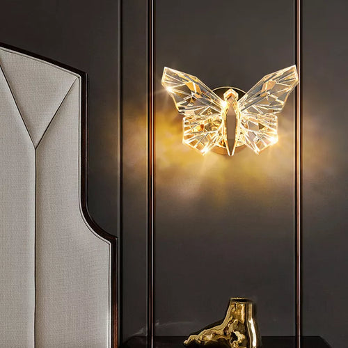 Applique murale LED papillon nordique - vue 2 sur 9
