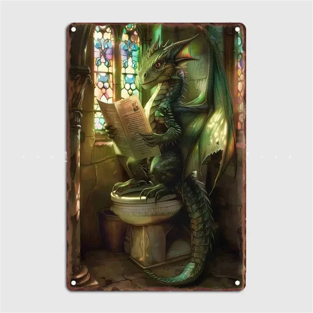 plaque en métal rétro pour décoration murale amusante - vue 33 sur 38