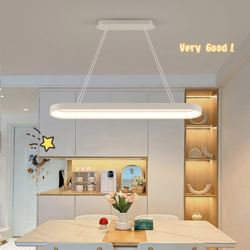 suspension led moderne pour un éclairage intérieur minimaliste - vue 3 sur 6
