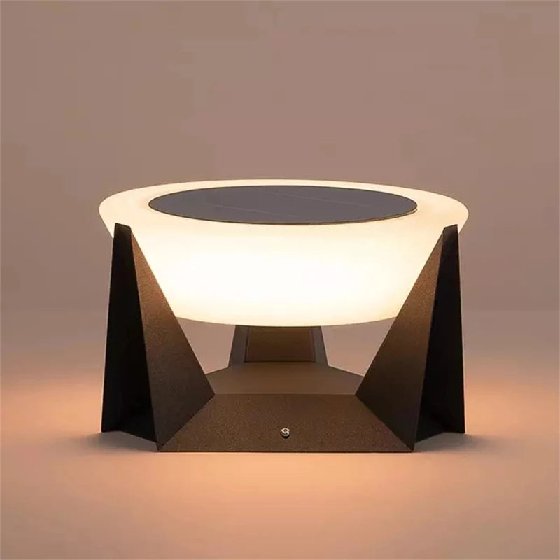 lampe solaire à led pour jardin et extérieur décoratif - vue 3 sur 12