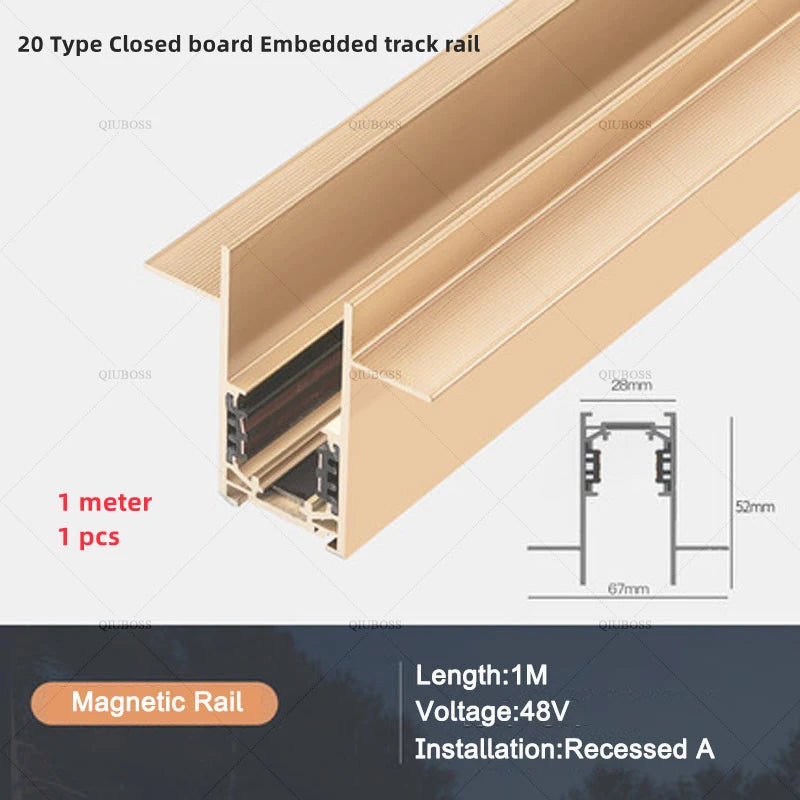 spot led magnétique pour éclairage intérieur moderne - vue 19 sur 28