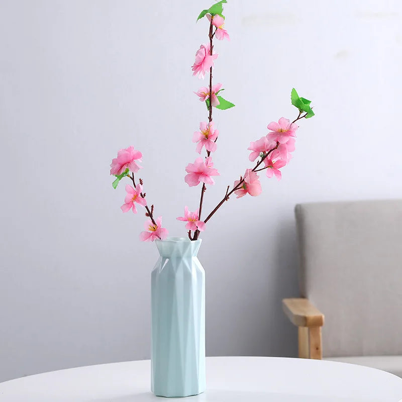 vase moderne en plastique pour décoration florale nordique - vue 6 sur 26