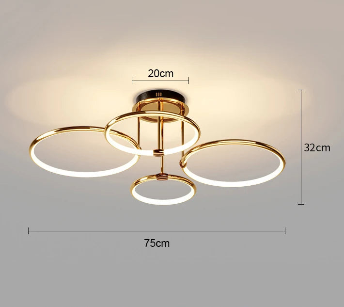 lustre led en silicone pour décoration intérieure élégante et moderne - vue 9 sur 9