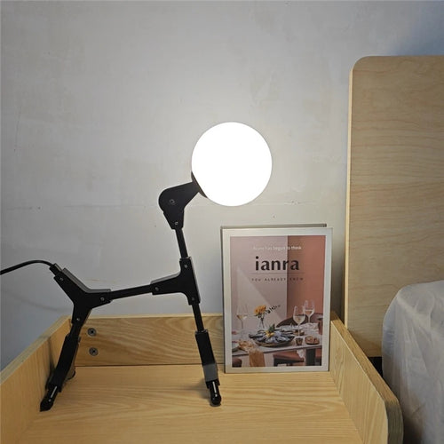 lampadaire moderne en fer design créatif pour décoration nordique - vue 6 sur 7