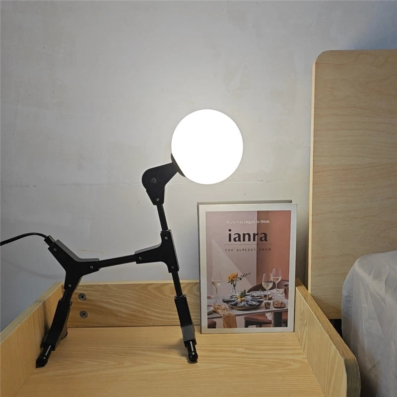 lampadaire moderne en fer design créatif pour décoration nordique - vue 5 sur 7