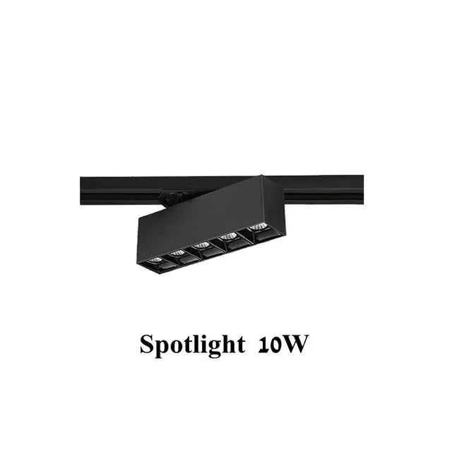 plafonnier cree led rail éclairage pour magasins et intérieurs modernes - vue 18 sur 22