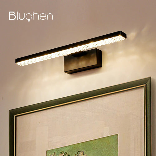 applique murale led moderne abat jour brillant design élégant - vue 2 sur 7