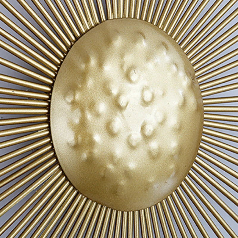 applique murale soleil led déco pour hôtel boutique - vue 5 sur 11