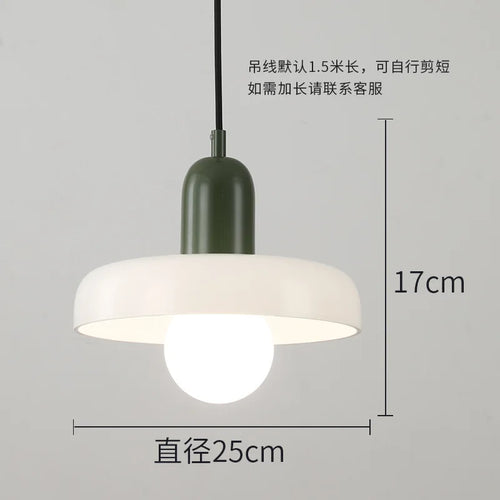 lampe suspendue en verre nordique pour décoration intérieure - vue 27 sur 30