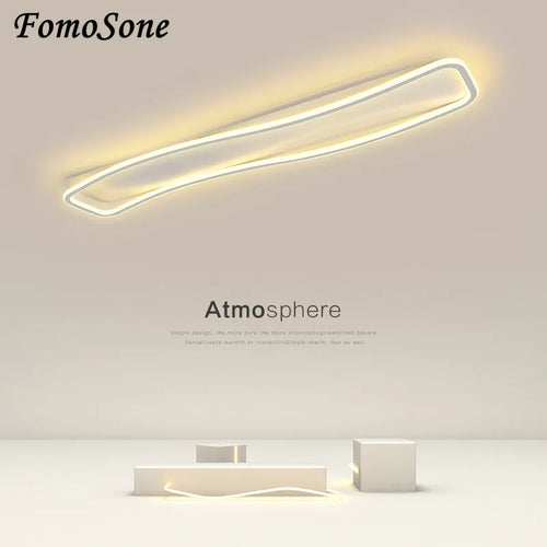 Lustre LED moderne intérieur salon chambre allée - vue 2 sur 22