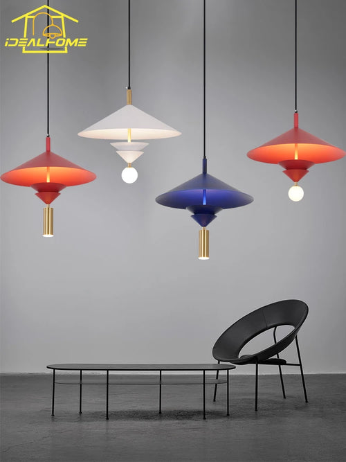 suspension moderne minimaliste et chaleureuse pour restaurants et bars - vue 2 sur 11