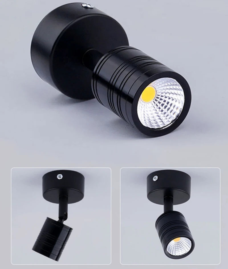 spot led rotatif pour vitrine et comptoir décoratif - vue 6 sur 6