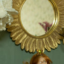 miroir décoratif en macramé style rétro pour décoration intérieure