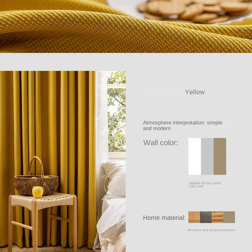 Rideau occultant moderne minimaliste pour salon et chambre - vue 18 sur 18