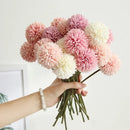 bouquet de fleurs artificielles pour décoration mariage et vases artisanaux