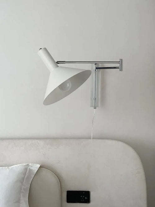 applique murale led vintage rotative pliante pour hôtel - vue 2 sur 12