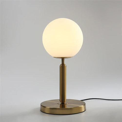 lampe de table moderne créative en verre led nordique - vue 2 sur 7