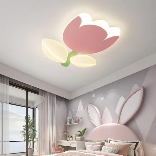 plafonnier animaux dessin animé pour chambre d enfant avec télécommande - vue 2 sur 10