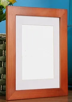 cadre en bois pour peinture et photo avec passe-partout - vue 14 sur 17
