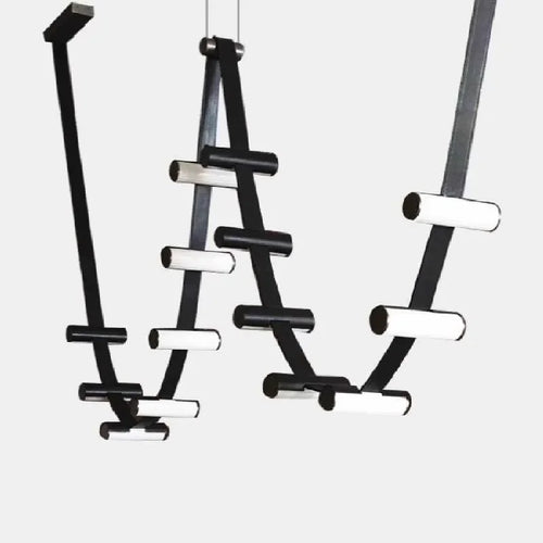 lustre en cuir nordique design pour éclairage suspendu décoratif - vue 7 sur 6